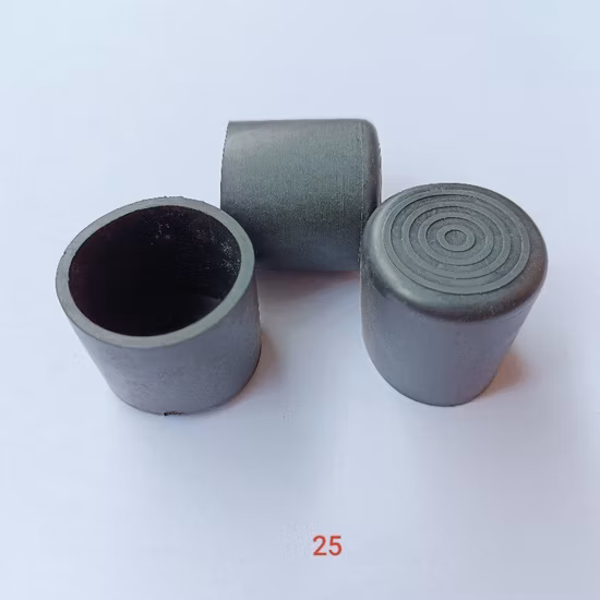 Chair Leg Floor Protectors Black Silicone Table Furniture Leg Feet Tips Covers, Felt Pads, Prevent Reduction Anti-Slip Noise