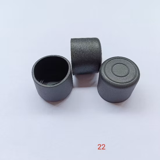 Protezioni per il pavimento delle gambe della sedia, piedini per le gambe dei mobili da tavolo in silicone nero, coperture in pizzo, feltrini, prevengono la riduzione del rumore antiscivolo