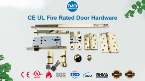 Porte resistenti al fuoco in acciaio inossidabile 304 Pb, mobili, ferramenta per l'edilizia, porte per costruzioni, ferramenta, cerniere per serrature, raccordi, accessori per porte interne, porte commerciali